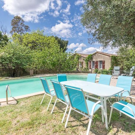 Maison Avec Piscine Location De Vacances Ferme Pedagogique Du Dolmen Le Pouget Екстериор снимка